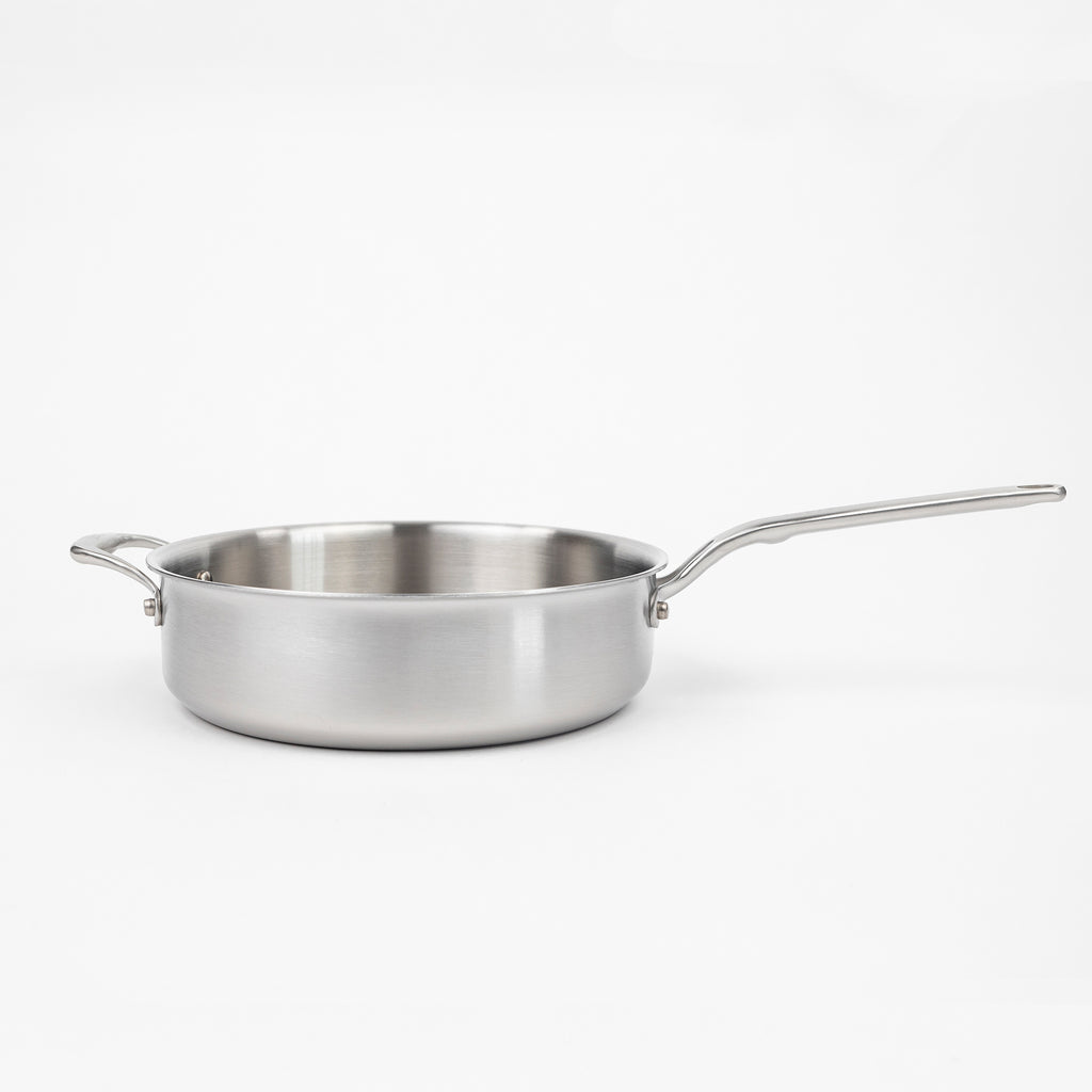 Brandless 4 Quart Stainless Steel Saute Pan with Lid